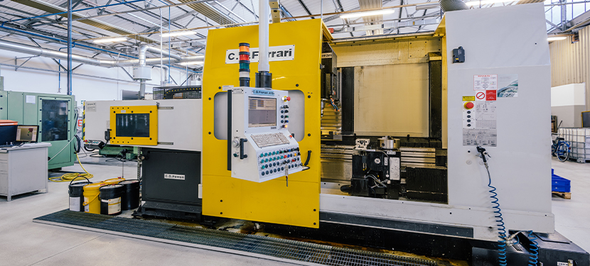 CNC milling machine tool.