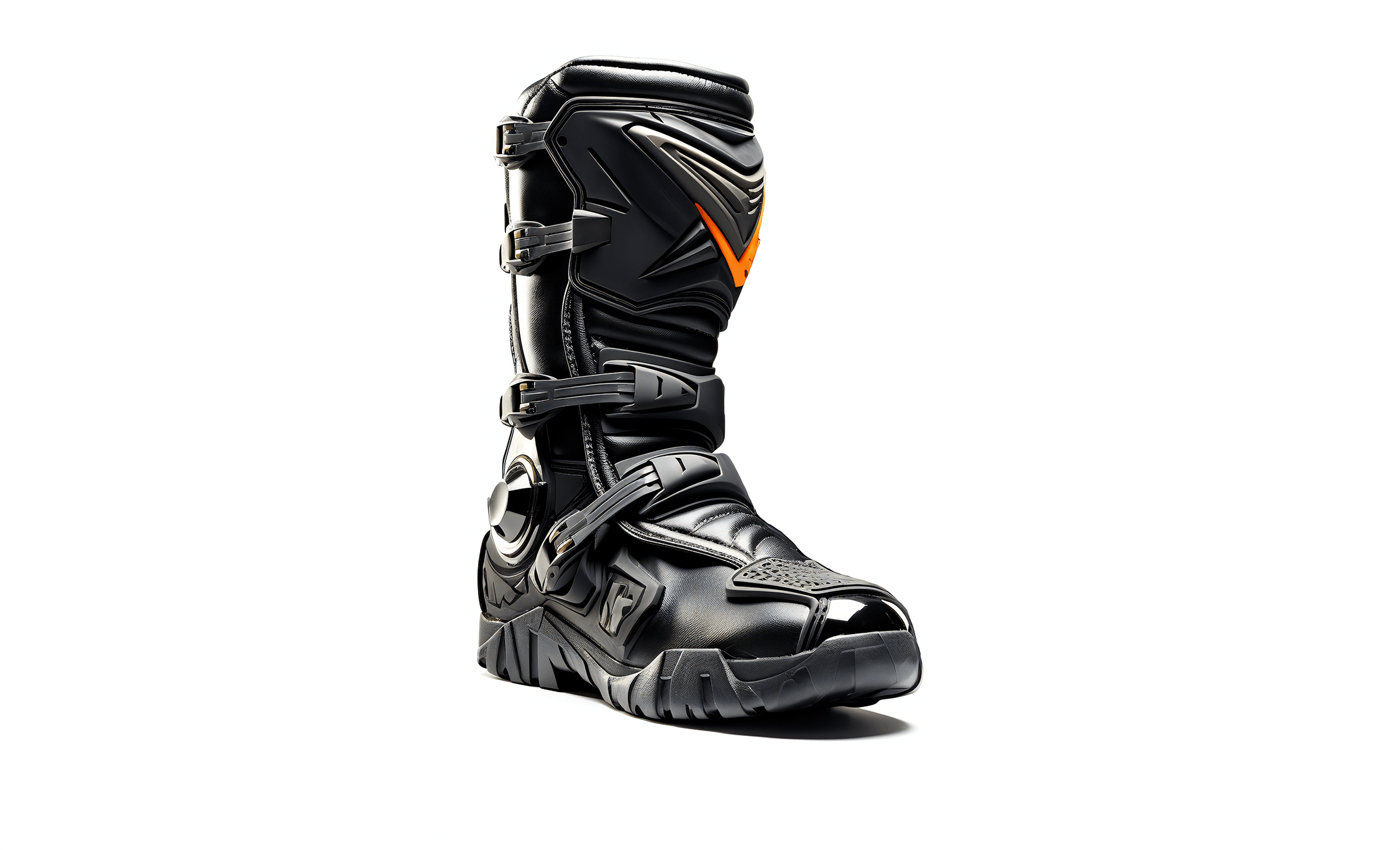 Motocross boot.