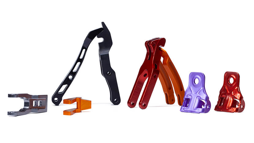 components that have undergone an anodising process