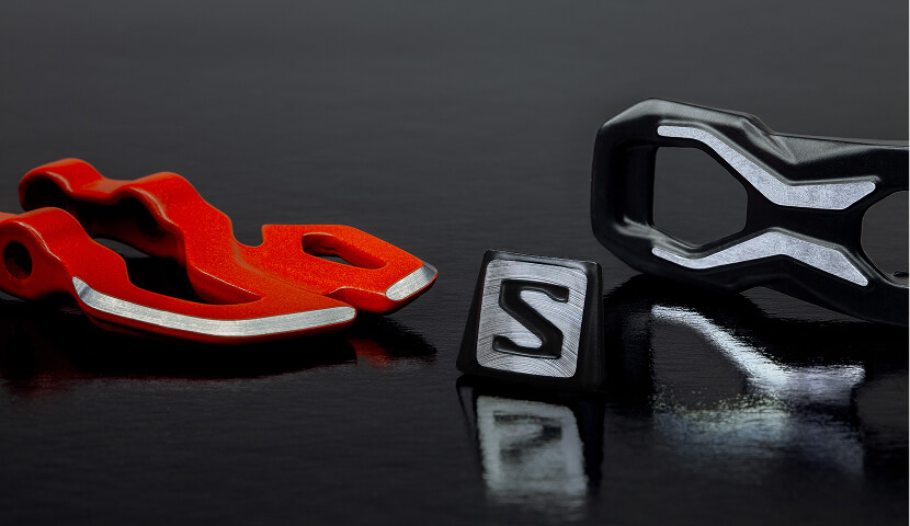 examples of components with cosmetic milling