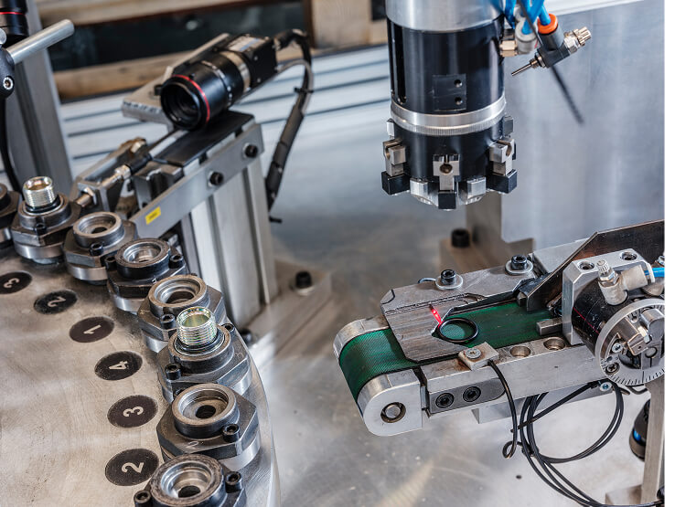 O-ring assembly on component