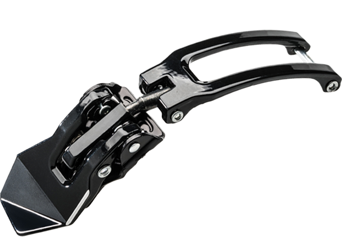 Ski boot buckle hook