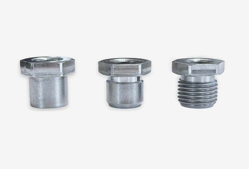 photo of a semi-hot-moulded component